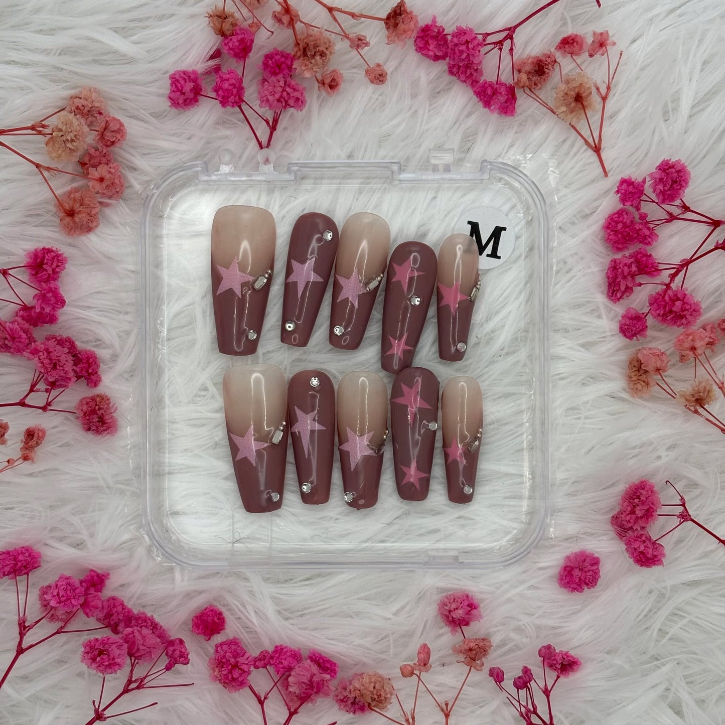 30-Purple Star Dust | Daily Wear Nails