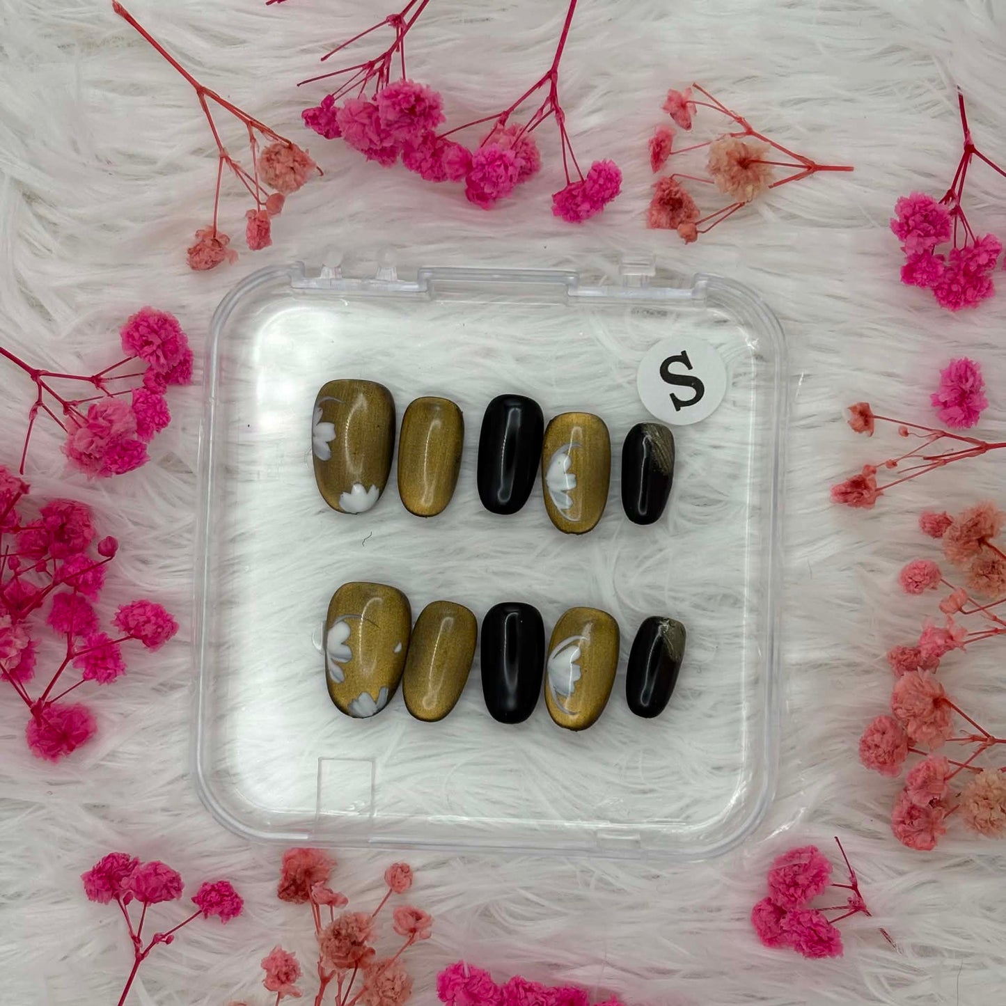 37-Garden Mochi | Daily Wear Nails