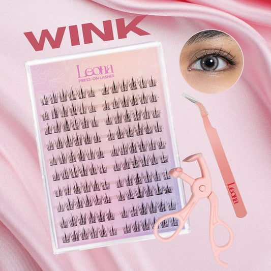 Wink | Preglued Clusters | 120pcs | 2–3 Day Stay