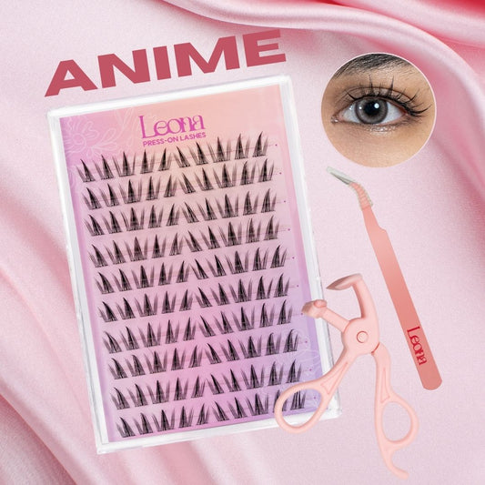 Anime | Preglued Clusters | 100pcs | 2–3 Day Stay