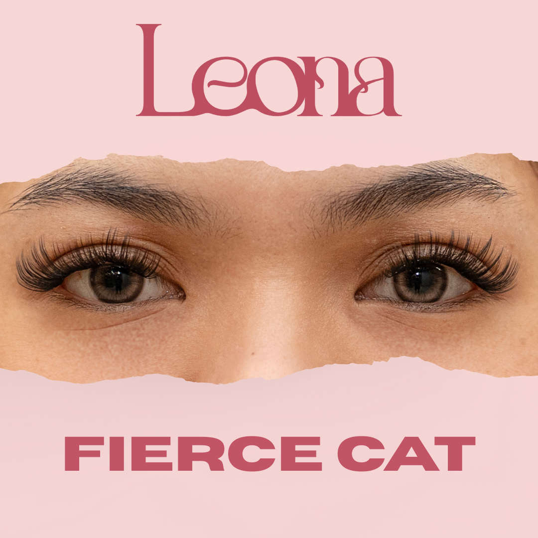 Fierce Cat | Preglued Clusters | 120pcs | 2–3 Day Stay