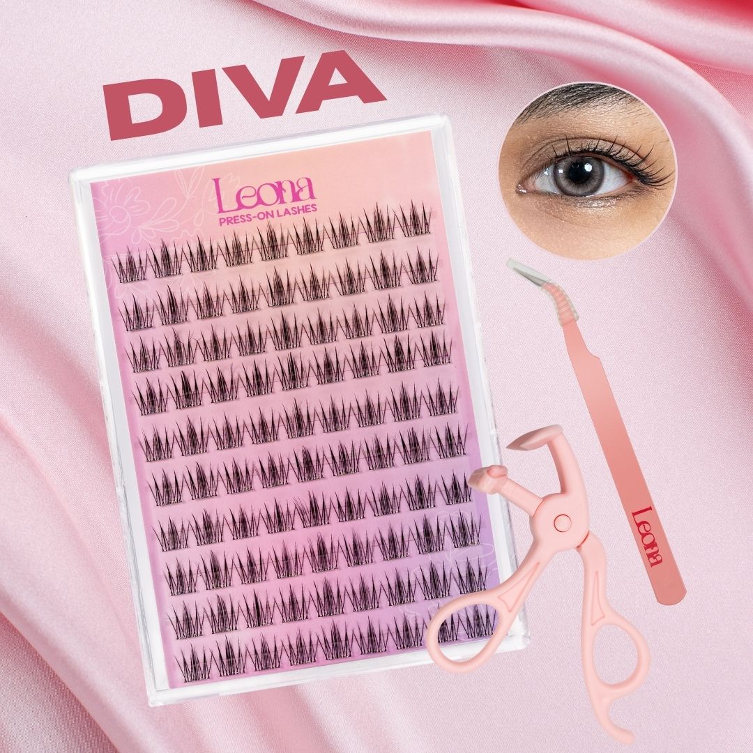 Diva | Preglued Clusters | 90pcs | 2–3 Day Stay