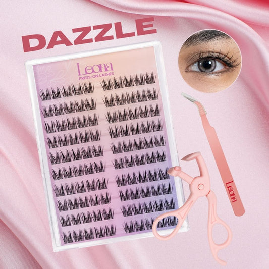 Dazzle | Preglued Clusters | 100pcs | 2–3 Day Stay