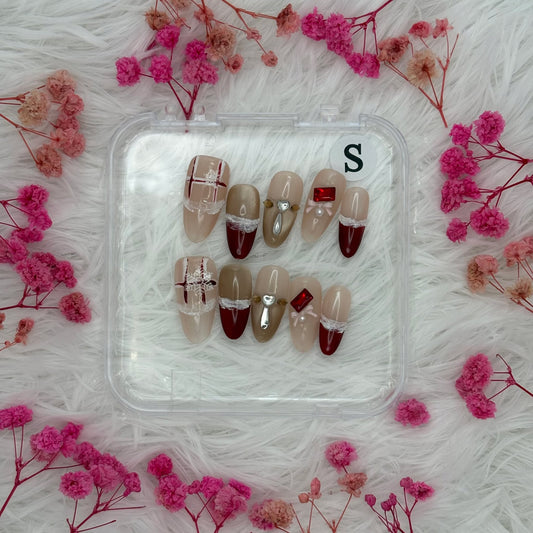 8-Jolly Frost | Daily Wear Nails