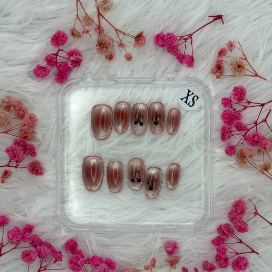 25-Cheery Glaze | Daily Wear Nails