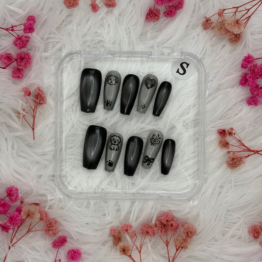 1-Puppy Flutter | Daily Wear Nails