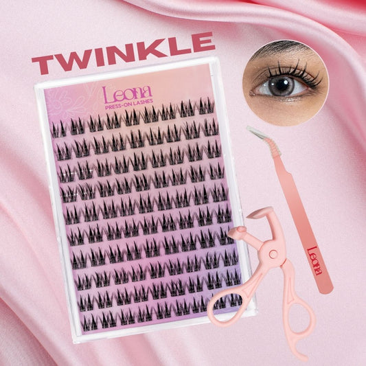 Twinkle | Preglued Clusters | 90pcs | 2–3 Day Stay
