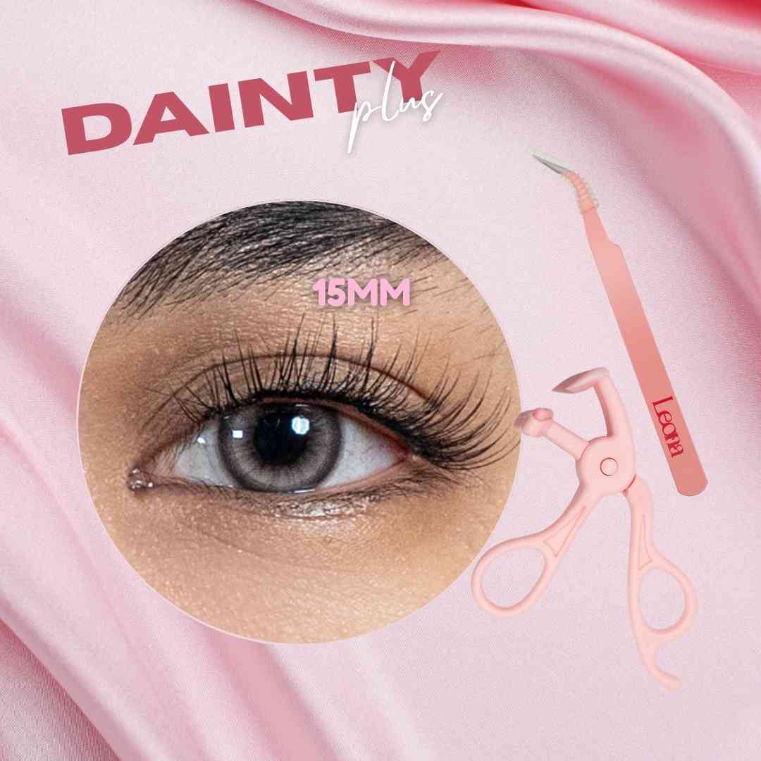 Dainty Plus | Preglued Clusters | 120pcs | 2–3 Day Stay