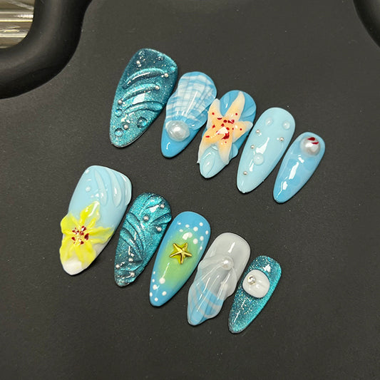 Pearl Siren | Premium Press-on Nails