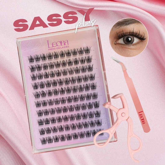 Sassy Plus | Preglued Clusters | 100pcs | 2–3 Day Stay